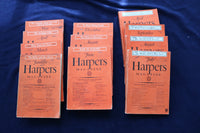 1933-1935 HARPER'S MAGAZINE - LOT OF 11 - O 3426