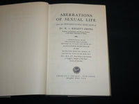 1959 ABERRATIONS OF SEXUAL LIFE HARDCOVER BOOK BY DR. KRAFFT-EBING - KD 7206
