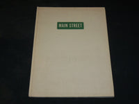 1941 MAIN STREET PAST AND PRESENT BOOK BY HENRY PRATT FAIRCHILD - KD 2767GK
