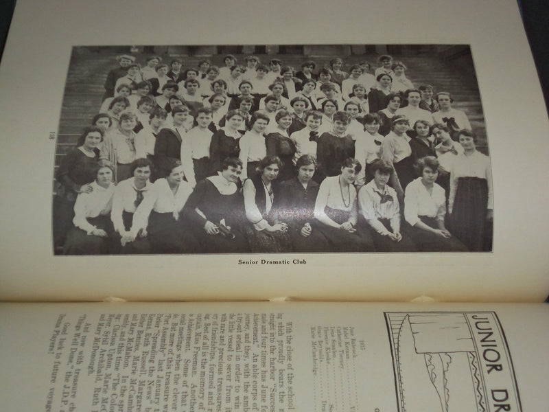 1916 THE EMBLEM CHICAGO NORMAL COLLEGE YEARBOOK - ILLINOIS - PHOTOS - YB 1132