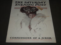 1907 MARCH 30 THE SATURDAY EVENING POST MAGAZINE - HARRISON FISHER - SP 1005