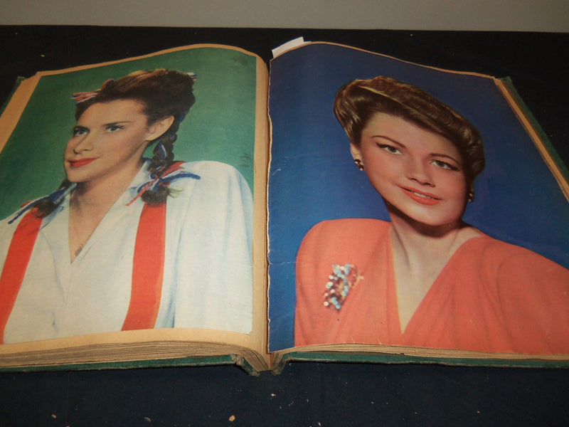 HOLLYWOOD MOVIE STARS SCRAPBOOK - FULL PAGE PHOTOS - 27A