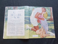 1956 SEPT 1 THE SATURDAY EVENING POST MAGAZINE- FISHING AT BEACH COVER - SP 2111