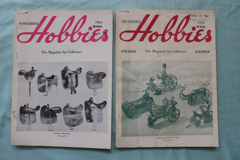 1964 HOBBIES MAGAZINE - COMPLETE YEAR - LOT OF 12 - O 3964