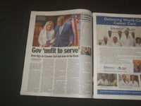 2021 AUGUST 4 NEW YORK DAILY NEWS NEWSPAPER - GOV. CUOMO HARRASED SEVERAL WOMEN