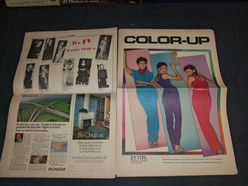 1979 MARCH 16-23 W MAGAZINE - GREAT STORIES, PHOTOS & ADS - NP 3356