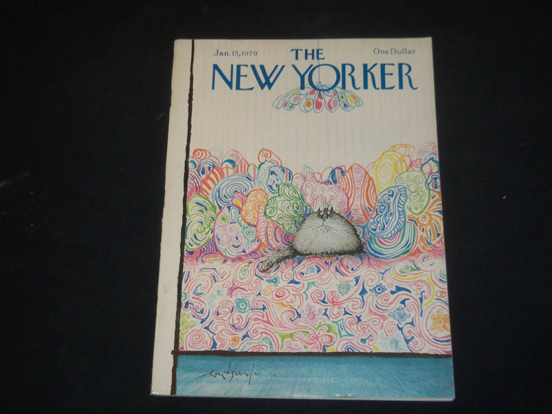 1979 JANUARY 15 THE NEW YORKER MAGAZINE - ILLUSTRATED COVER - NY 1244