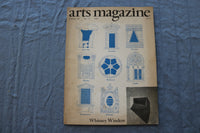 1966 SEPTEMBER/OCTOBER ARTS MAGAZINE - WHITNEY WINDOW - ST 5509T
