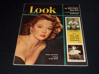 1952 APRIL 8 LOOK MAGAZINE - SUSAN HAYWARD FRONT COVER - E 20334