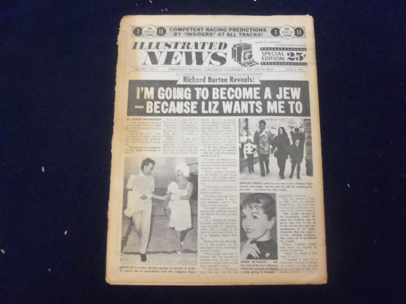 1965 JULY 6 ILLUSTRATED NEWS NEWSPAPER - INSIDE THE PLAYBOY CLUBS - NP 7317