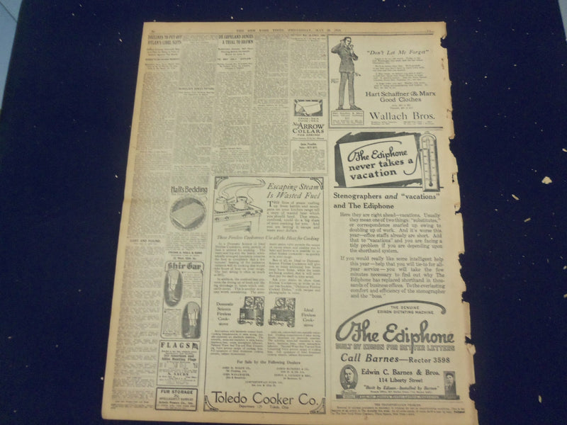 1918 MAY 29 NEW YORK TIMES - GERMANS TAKE 15,000 PRISONERS - NT 8185