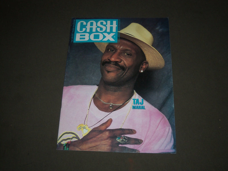 1991 JULY 20 CASHBOX MAGAZINE - TAJ MAHAL COVER - SP 3568