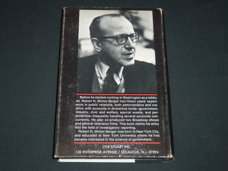 1972 THE WASHINGTON PAY-OFF BOOK INSCRIBED BY ROBERT WINTER-BERGER- D 547