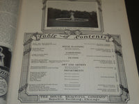 1907 JULY THE HOUSE BEAUTIFUL MAGAZINE - GREAT PHOTOS & ADS - ST 386
