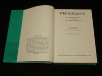 1980 WEHRMEDIZIN HARDCOVER BOOK - SIGNED - GERMAN TEXT - R 718Z