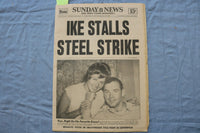1959 JUNE 28 N.Y. SUNDAY NEWS NEWSPAPER - INGEMAR JOHANSSON CHAMP - NP 9226