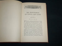 1901 THE IMPROVEMENT OF TOWNS AND CITIES BOOK BY CHARLES ROBINSON - KD 7224
