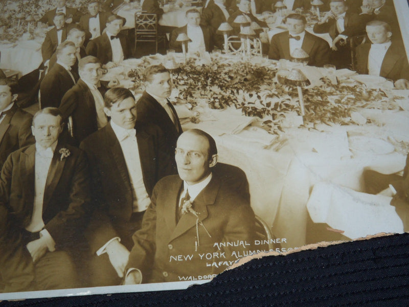 1920'S LAFAYETTE COLLEGE ALUMNI DINNER MOUNTED PHOTO - 22 x 14 - #202