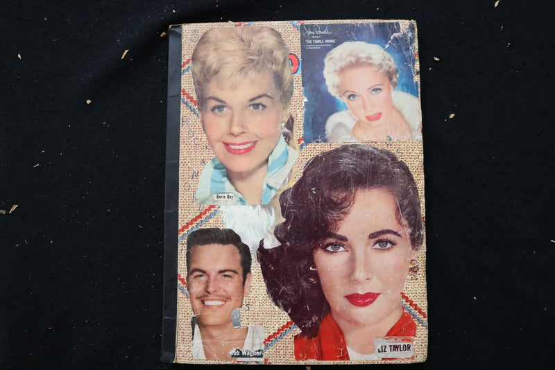 MOVIE STARS SCRAPBOOK - ROBERT WAGNER - ELVIS PRESLEY - MARILYN MONROE - E 24909