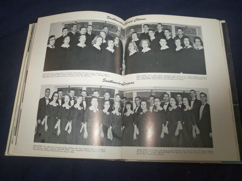 1957 THE BULLDOG SOUTHWESTERN INST. OF TECH. YEARBOOK- WEATHERFORD, OK- YB 2360