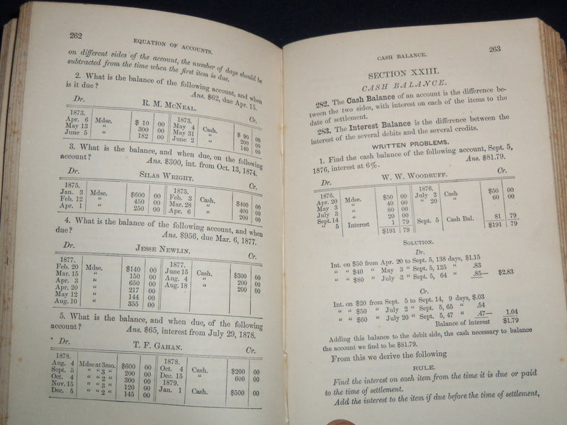 1877 THE COMPLETE ARITHMETIC VOLUME BY ALBERT RAUB - KD 4814W