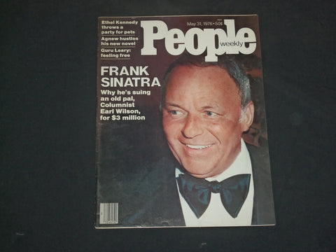 1976 MAY 31 PEOPLE MAGAZINE - FRANK SINATRA - B 4813