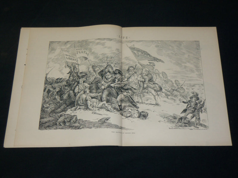 1906 AUGUST 30 LIFE MAGAZINE - NICE COVER & ILLUSTRATIONS - B 4590Q