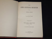 1907-1932 THE IOWA OFFICIAL REGISTER BOUND VOLUMES LOT OF 13 - KD 5