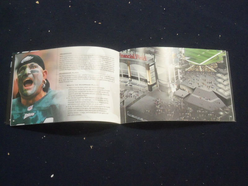 2003 PHILADELPHIA EAGLES LINCOLN FIELD GUEST PLAYBOOK - J 5859