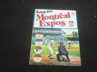 1971 TODAYS MONTREAL EXPOS MAGAZINE - B 6348B