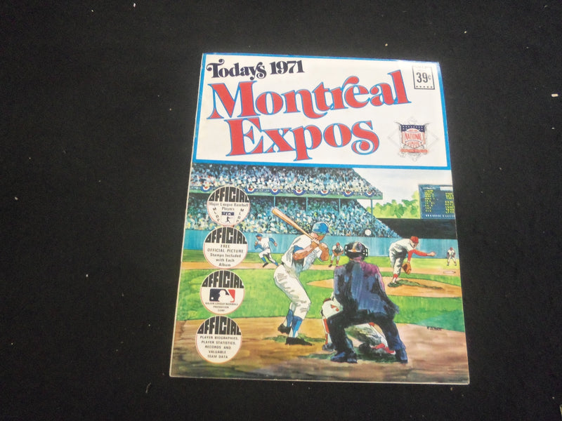 1971 TODAYS MONTREAL EXPOS MAGAZINE - B 6348B
