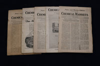 1926 DRUG & CHEMICAL MARKETS WEEKLY MAGAZINE - LOT OF 50 - O 3631