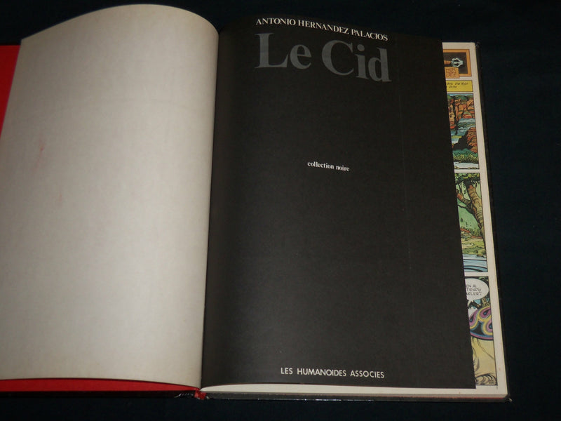 1980 LE CID - COLLECTION NOIRE HARDCOVER BOOK BY ANTONIO PALACIOS - R 704O