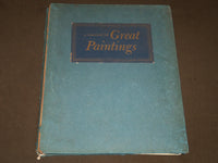 1944 A GALLERY OF GREAT PAINTINGS EDITED BY AIMEE CRANE BOOK - KD 1350C