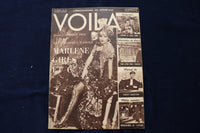 1937 JULY 23 VOILA MAGAZINE - MARLENE DIETRICH - FRENCH COVER - E 23771
