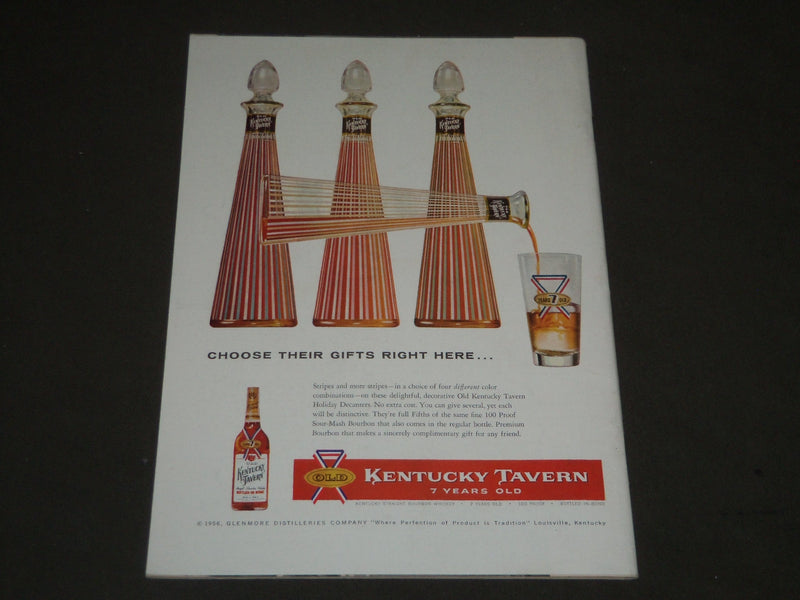 1956 DECEMBER 3 SPORTS ILLUSTRATED MAGAZINE - CHUCK CONERLY COVER - ST 4798