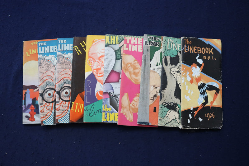 1926-1936 THE LINEBOOK R.H.L. MAGAZINE - LOT OF 10 - O 3653