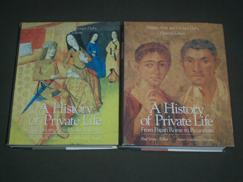 1987 A HISTORY PRIVATE LIFE VOLUME 1 & 2 EDITED BY PAUL VEYNE - I 1340