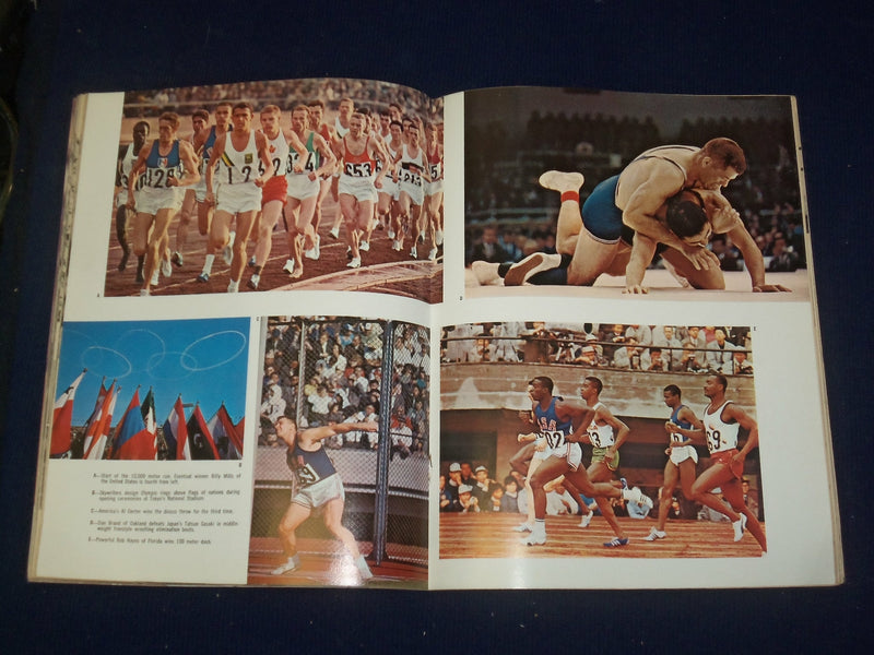 1964 OLYMPICS PICTORIAL REPORT MAGAZINE - GREAT PHOTOS - B 6485
