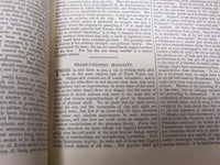 1867 SATURDAY REVIEW 2 BOUND VOLUMES - COMPLETE YR- PUBLISHED IN LONDON - R 1085