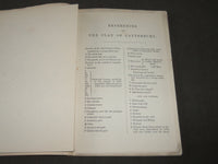 1800'S GOULDEN'S GUIDE TO CANTERBURY BOOK - U. K. - NICE MAP OF THE CITY- J 3452