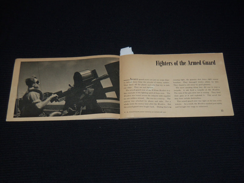 1944 JANUARY FIGHTING SHIPS AND FIGHTING MEN BOOK - NAVPERS 16104 - K 168
