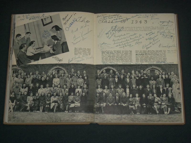 1941 MEMORABILIA NEW JERSEY STATE TEACHERS COLLEGE AT NEWARK YEARBOOK - YB 1671