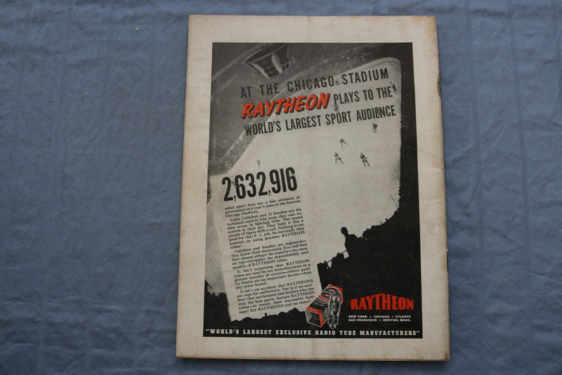 1939 DEC RADIO AND TELEVISION RETAILING MAGAZINE - ENTERTAIN COVER - ST 1766H