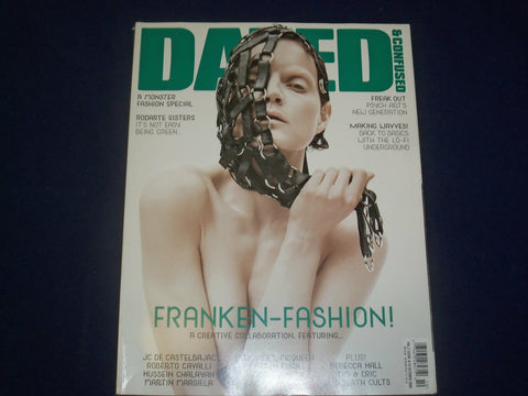 2009 OCTOBER DAZED & CONFUSED MAGAZINE - FRANKEN-FASHION - REBECCA HALL - B 6742
