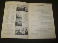 1967-1968 DANCE CONCERT - SCHOOL OF PERFORMING ARTS PROGRAM LOT OF 2 - J 5160