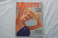 1950 AUGUST SECRETS MAGAZINE - NEW HOPE FOR THE FRIGID WOMAN COVER - E 26721