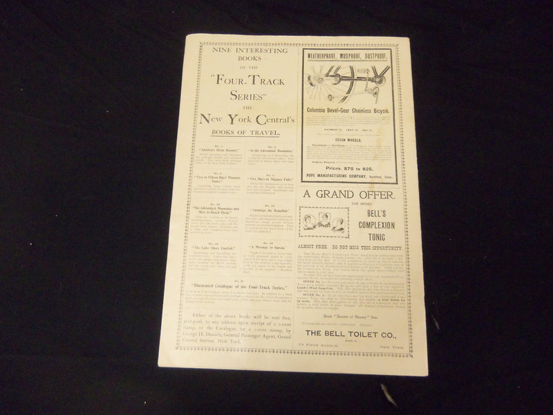 1899 JULY DEMOREST'S FAMILY MAGAZINE - GREAT ILLUSTRATIONS & ADS - ST 1827