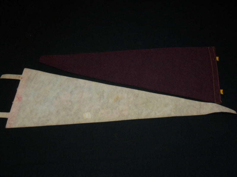 1960'S-1970'S WILLIAMSBURG VIRGINIA WALL PENNANTS LOT OF 2
