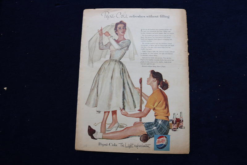 1954 JUNE 13 NY MIRROR MAGAZINE - KATHRYN GRANDSTAFF  CROSBY COVER - E 22532